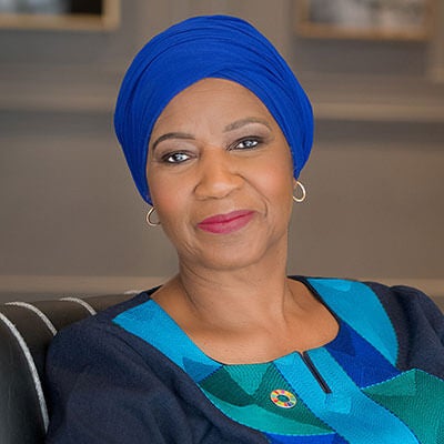 Directrice exécutive d’ONU Femmes Phumzile Mlambo-Ngcuka. Photo : Kea Taylor.